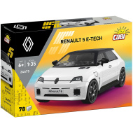 COBI: Renault 5 E-Tech bijeli automobil - set za sastavljanje (24675)