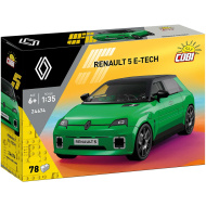 COBI: Renault 5 E-Tech zeleni automobil – set za slaganje (24674)