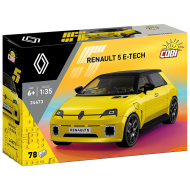 COBI: Renault 5 E-Tech žuti auto igračka za slaganje (24673)