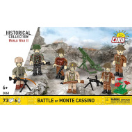 COBI: set figura iz bitke za Monte Cassino (II. svjetski rat) (2063)