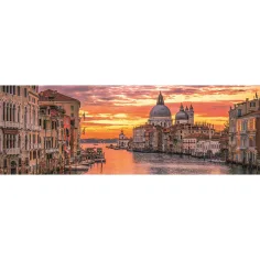 Canal Grande, Venecija 1000 komada HQC panorama puzzle 98x33cm - Clementoni slika 2