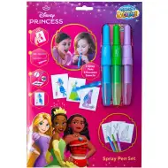 Canenco: Disney princeze set za bojanje s puhalicom, u A4 omotnici