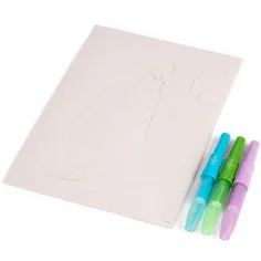 Canenco: Disney princeze set za bojanje s puhalicom, u A4 omotnici slika 3