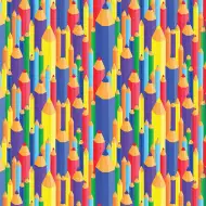 Cardex: Papir za zamatanje s motivom šarenih olovaka 100x70 cm