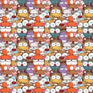 Cardex: Poklon papir s crtanim životinjama 100x70 cm