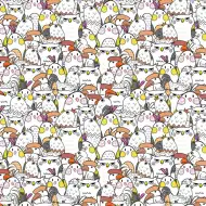 Cardex: Poklon papir s uzorkom veselih ptica 100x70 cm