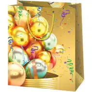 Cardex: Velika poklon vrećica sa žutim balonom, 33x15x44,5 cm