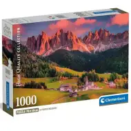 Čarobni Dolomiti 1000-dijelna HQC slagalica s posterom - Clementoni