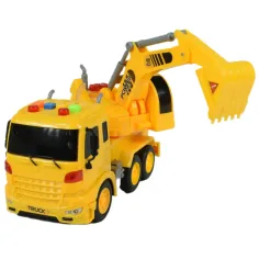 City Truck: Bager kamion s svjetlom i zvukom 20cm slika 3
