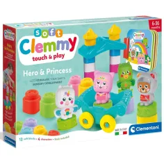 Clemmy: Set mekih kocki Heroji i Princeze - Clementoni slika 2