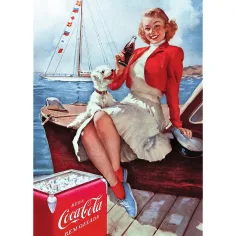 Coca-Cola morska pauza, slagalica od 1000 komada, Premium plus kvaliteta - Trefl slika 2