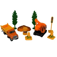 Construction Crew: Građevinski set igračaka s vozilima u različitim verzijama 1db slika 2