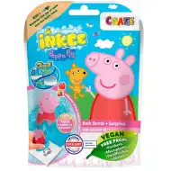 Craze Inkee: Veganski paket kugli za kupanje s figuricom peppa pig žiga – s aromom jagode