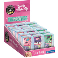 Crazy Chic: Balzam za usne u spremniku u obliku životinje, u različitim varijantama, 1 kom. - Clementoni