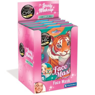 Crazy Chic: Beauty maska za lice sa životinjskim motivima u više varijanti 1 kom - Clementoni