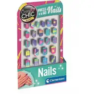 Crazy Chic: Šareni umjetni nokti u različitim veličinama - Clementoni