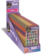 Crazy Chic Set za umjetne nokte sa životinjskim uzorkom, samoljepljivi - Clementoni