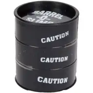 Crni slajm u mini bačvi za ulje