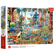 Cvjećarna u Amsterdamu Vrhunska kvaliteta 2000-dijelni puzzle – Trefl