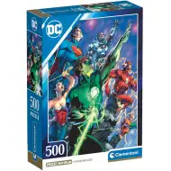 DC Comics Junaci Lige pravde HQC puzzle od 500 dijelova - Clementoni