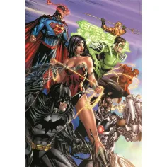 DC Comics: Liga pravde puzzle od 1000 komada, Compact, 50x70cm - Clementoni slika 2