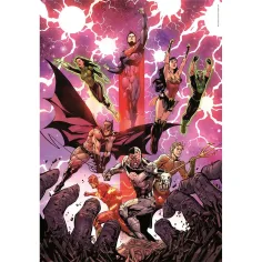 DC Comics: Liga pravde strip 1000-dijelni Compact puzzle 50x70cm - Clementoni slika 2