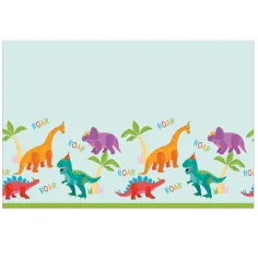 Dino party plastični stolnjak 120x180 cm