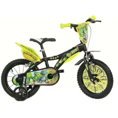 Dinosaur Adventure dječji bicikl s motivom dinosaura, veličine 14 - Dino Bikes bicikl