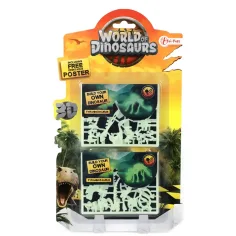 Svijetleća 3D slagalica s dinosaurima u raznim varijantama 1 komad slika 3