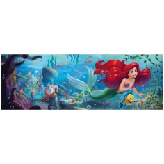Disney+ - Mala sirena 1000-dijelna panoramska slagalica s posterom - Clementoni slika 2