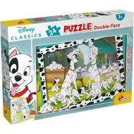 Disney 101 dalmatinaca 2 u 1, puzzle od 24 dijela i bojanka 50x35cm - Lisciani