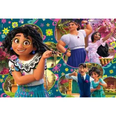 Disney Encanto 2 u 1 108-dijelni puzzle i bojanka 50x35 cm - Lisciani slika 2