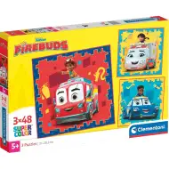 Disney+Firebuds 3x48 komada Supercolor puzzle - Clementoni