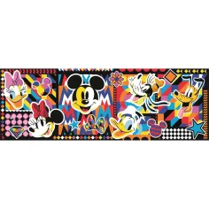 Disney: Mickey Miš klasična panorama puzzle od 1000 komada 98x33cm - Clementoni slika 2
