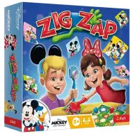Disney: Mickey Mouse i prijatelji Zig Zap društvena igra - Trefl