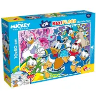 Disney Pačje priče 2 u 1, puzzle od 108 dijelova i bojanka 70x50 cm - Lisciani