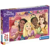 Disney+Princeze: Maxi Super Color Puzzle 24 komada - Clementoni