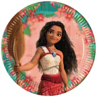 Disney+Princeze Vaiana 2 papirnati tanjuri, set od 8 komada, 23 cm