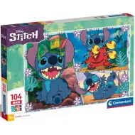 Disney+Stitch 104-dijelni maxi Supercolor puzzle - Clementoni