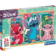 Disney+Stitch 24 komada maxi supercolor puzzle - Clementoni