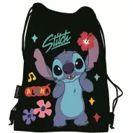 Disney Stitch crna "Aloha" vreća za tjelesni, sportska vreća 34x43 cm