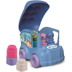 Disney Stitch školski autobus s mekanim kockama za slaganje - Clementoni slika 3