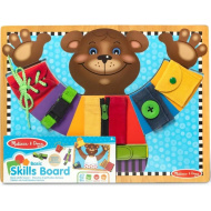 Drvena ploča za razvoj osnovnih vještina s medvjedićem - Melissa &amp; Doug