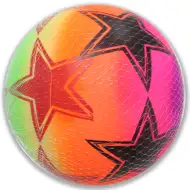 Duga zvjezdani uzorak na gumenoj lopti od 23cm