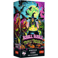 Dvorana užasa Vještice premium plus puzzle od 1000 dijelova - Trefl