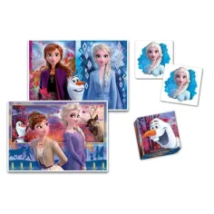 Edukit: Frozen 4 u 1 kolekcija igara - Clementoni slika 2