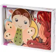 Eichhorn: Drvena igračka za provlačenje s motivima životinja - Simba Toys