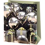 Ekskluzivna zabava balon velika poklon vrećica 27x14x33cm