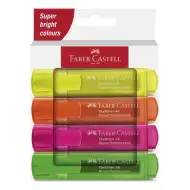 Faber-Castell: 1546 Neon fluorescentni set od 4 markera za isticanje teksta