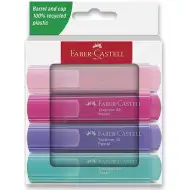 Faber-Castell: 1546 Tekstmarker u pastelnim bojama, set od 4 komada